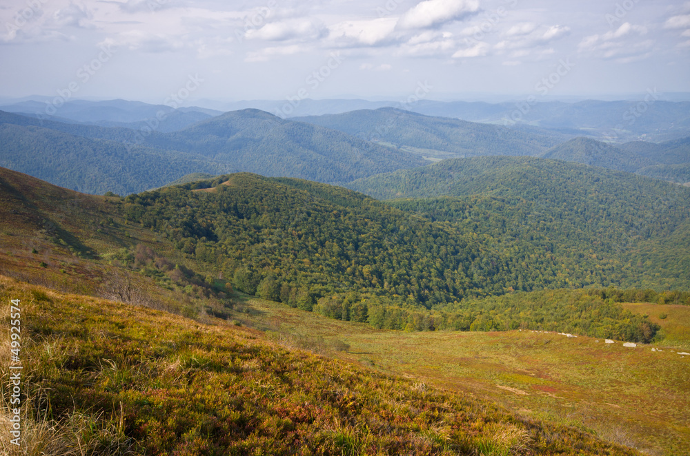 Sticker carpathian mountains