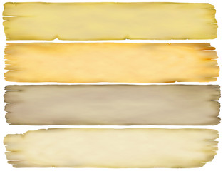 Obraz premium Vintage Paper Banners