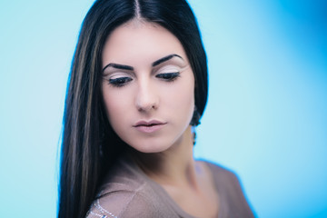Fototapeta premium Gorgeous brunette