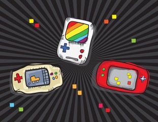 Video Games Icons © Gstudio