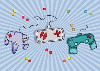 Video Games Icons © Gstudio