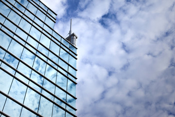 Obraz premium Immeuble, immobilier, bureaux, urbain, ville, architecture