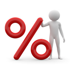 3d human - percentage