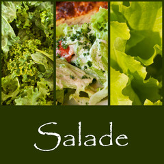 composition salade