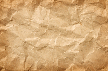 texture of crumpled packaging paper