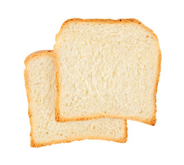 two fresh slices of bread