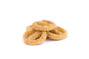 Rusks with sesame seeds