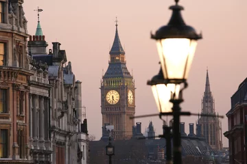 Foto auf Acrylglas London Big Ben im Morgengrauen