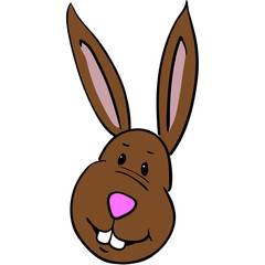 Osterhase A Gesicht 2