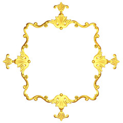 gold frame