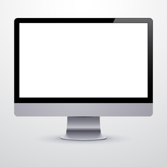 Fototapeta premium Modern LCD computer.