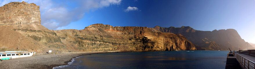 view from Agaete Gran Canaria -panorama