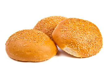 Bun with sesame seeds