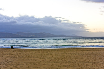 beach on Gran Canaria,Spain