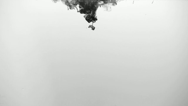 SW Aufnahmen von Tinte