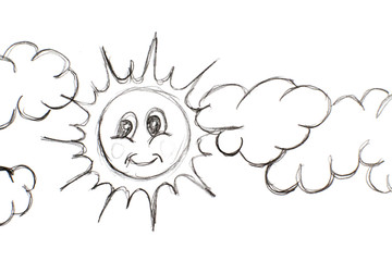 soleil et nuage