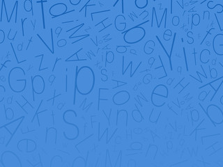 fond de lettres