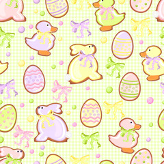 background with cookie green