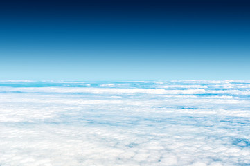 Fototapeta na wymiar Above the Clouds