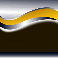 metal wave style vector background. eps10 vector