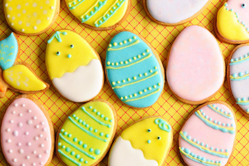 Easter homemade gingerbread cookie
