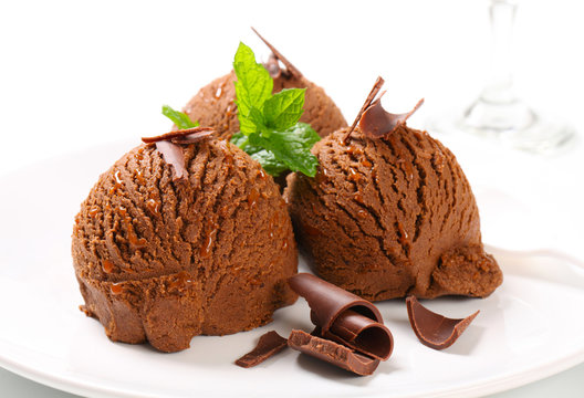 Chocolate fudge ice cream