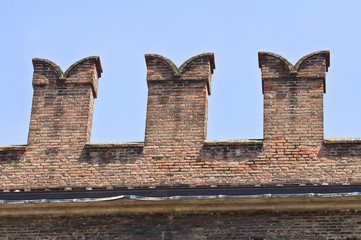 Palace of King Enzo. Bologna. Emilia-Romagna. Italy.