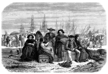 Emigrants to America - 19th century