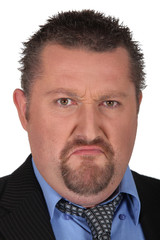 angry man