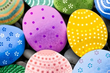 Colorful eggs