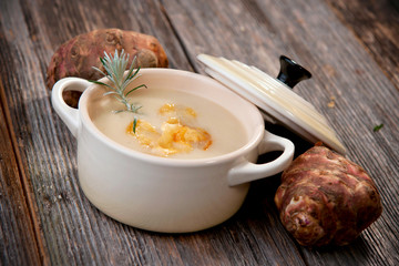 Jerusalem Artichoke Soup
