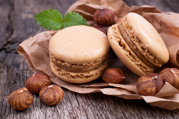 Macarons, Haselnuss