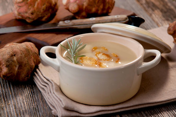 Jerusalem Artichoke Soup