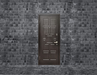 wooden door