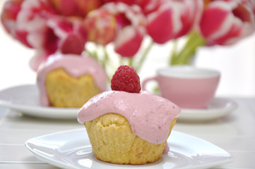 Himbeer Cupcakes