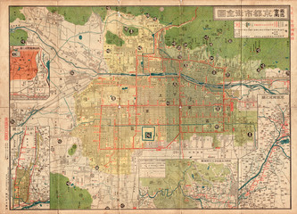 Japan old map - 49963704