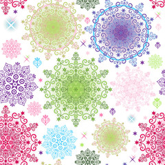 Seamless colorful pattern