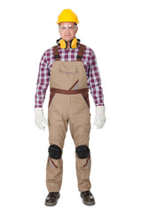 Portrait of construction worker