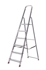 Photo of aluminum ladder