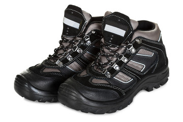 Pair of trekking shoes