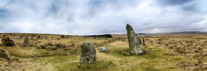 Scorhill Stone Circle on Dartmoor