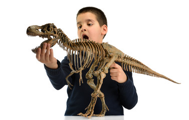 Child and Dinosaur