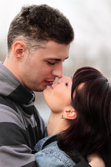 Нежный поцелуй