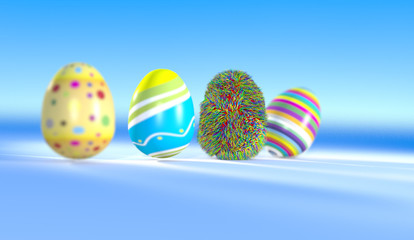 Colorfull Funny Eggs