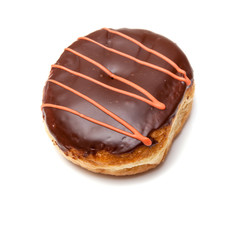 Donut isolated on a white studio background
