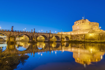 Castel Sant Angelo in Parco Adriano, Rome, Italy