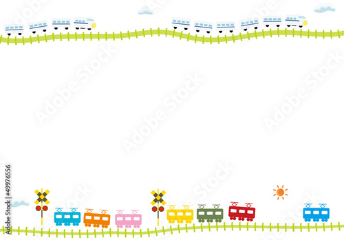 最高の無料イラスト トップ100 線路 イラスト かわいい 無料