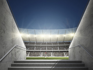Stadion mit Blick aus Durchgang © OH