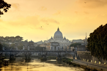 Fototapeta na wymiar Papspalast Rom