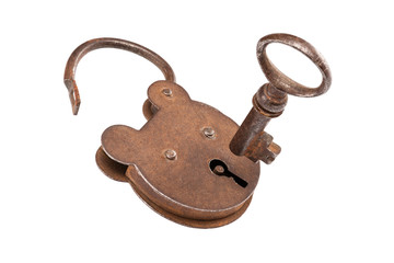 Key And Lock (With Clipping Path) - 49980101